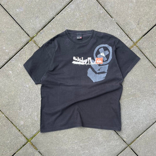 Vintage Black Quicksilver Tee - L