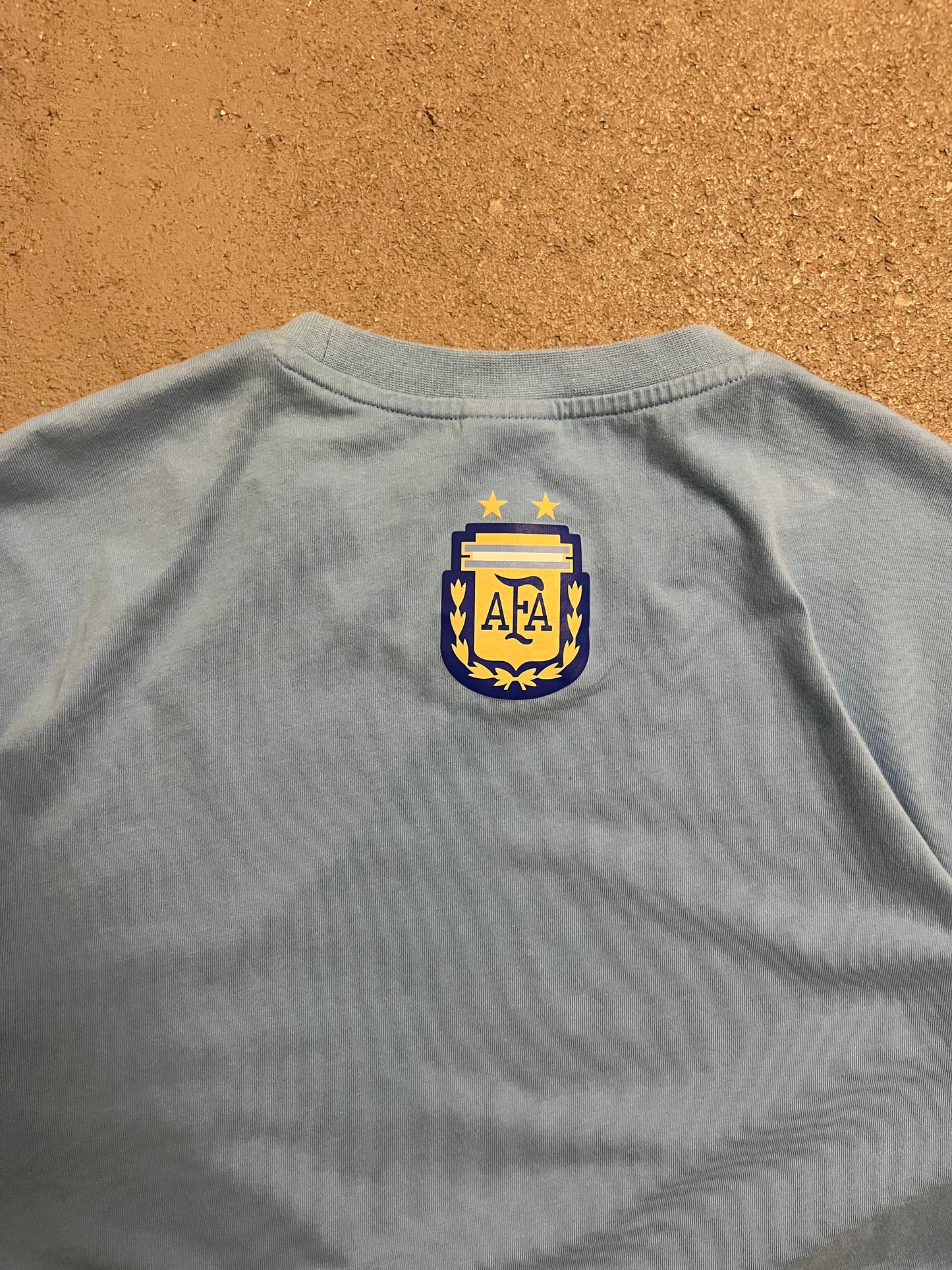 2010 Blue Adidas Argentinia Tee - M