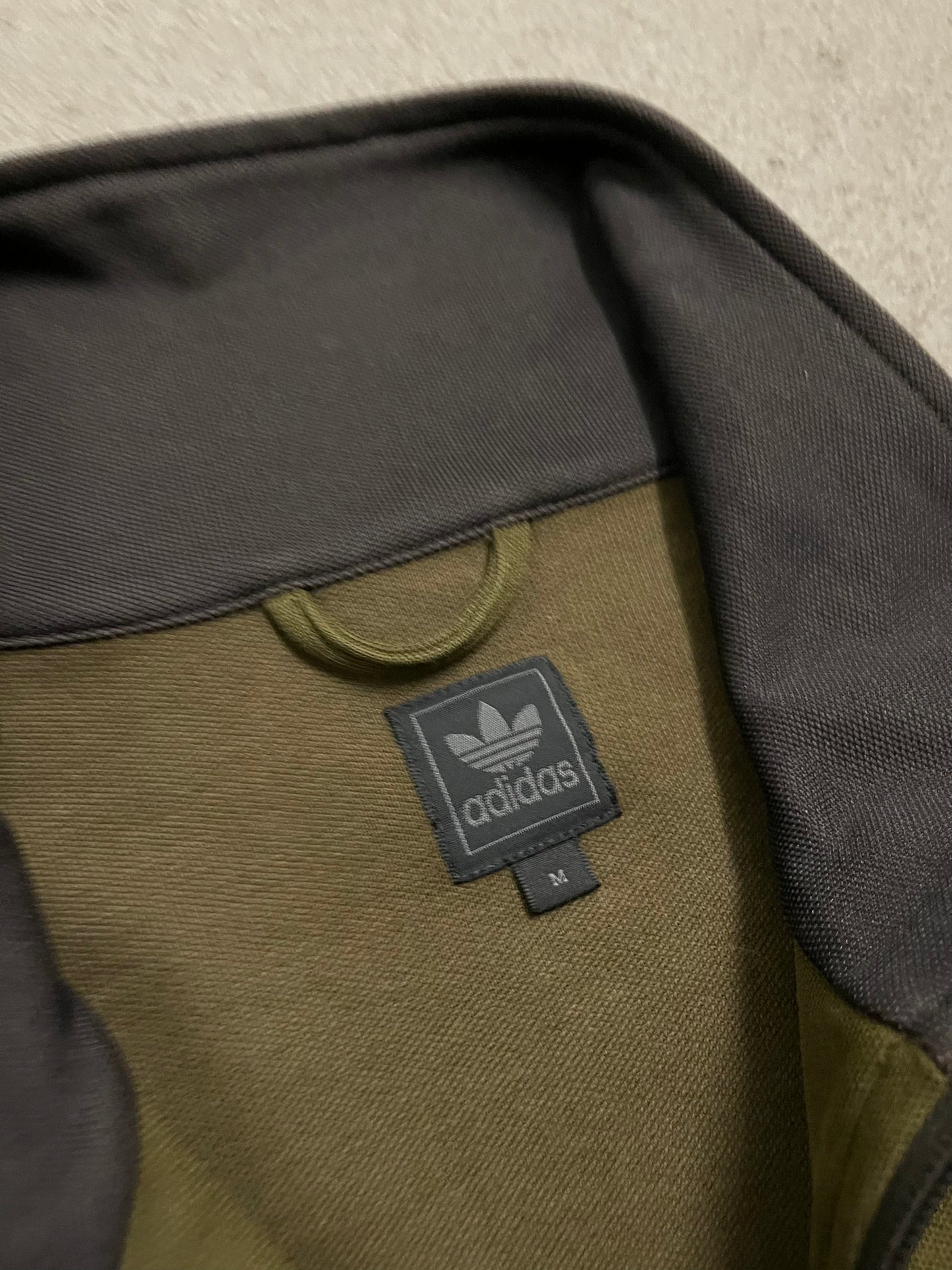 2007 Green Brown Adidas Beckenbauer Track Jacket - M