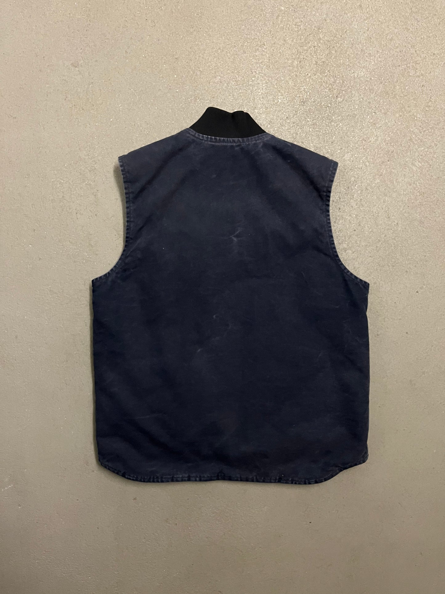 Vintage Blue Faded Carhartt Vest - L