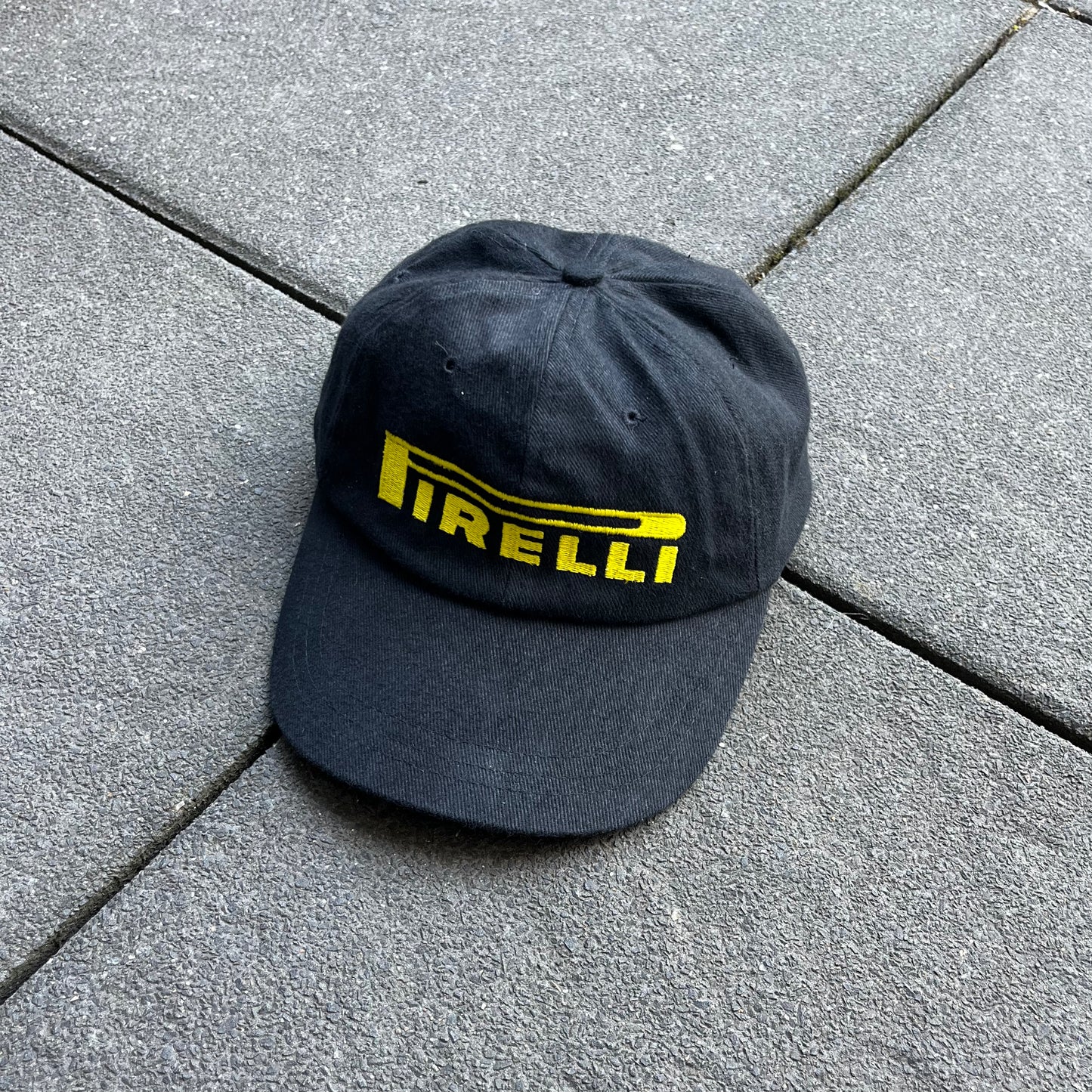 Vintage Black Pirelli Cap