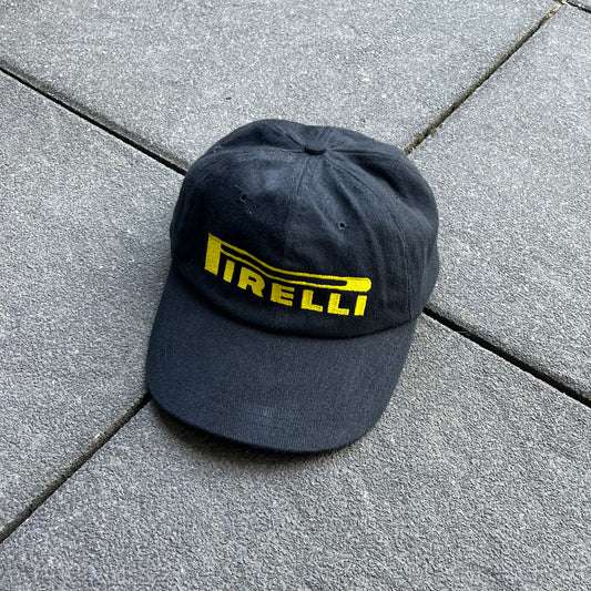 Vintage Black Pirelli Cap