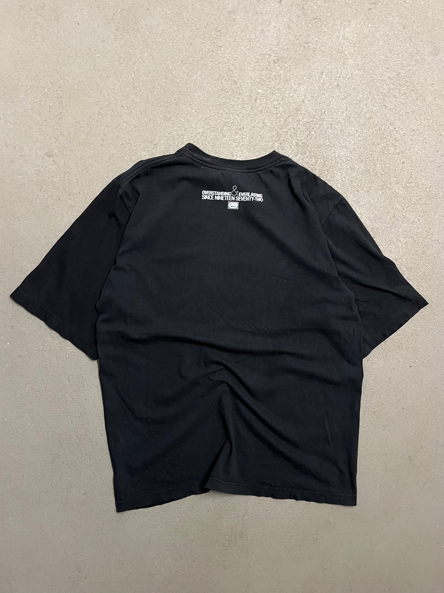 Vintage Y2K Black Ecko Tee - M