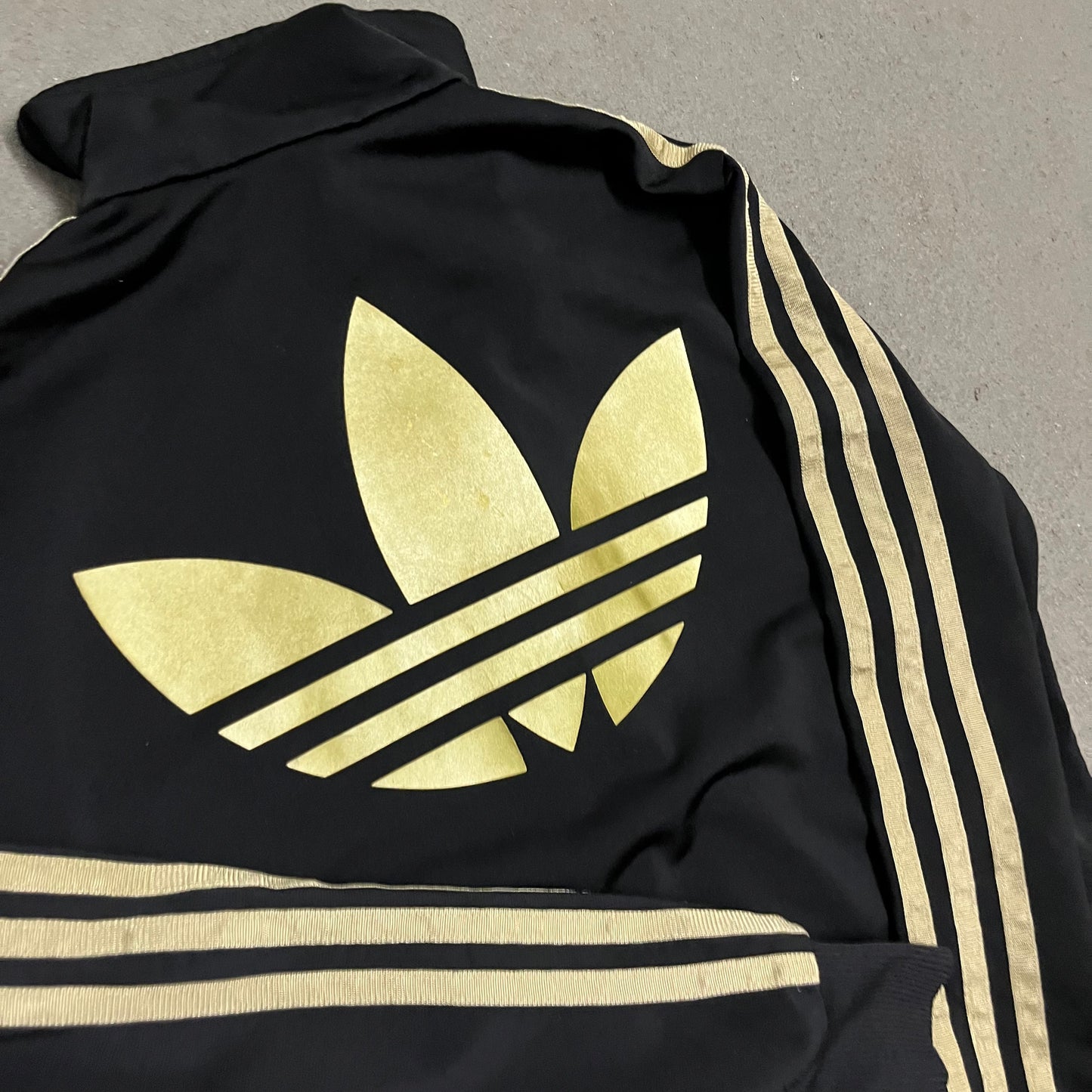 2010 Black Gold Adidas Track Jacket - M (W)