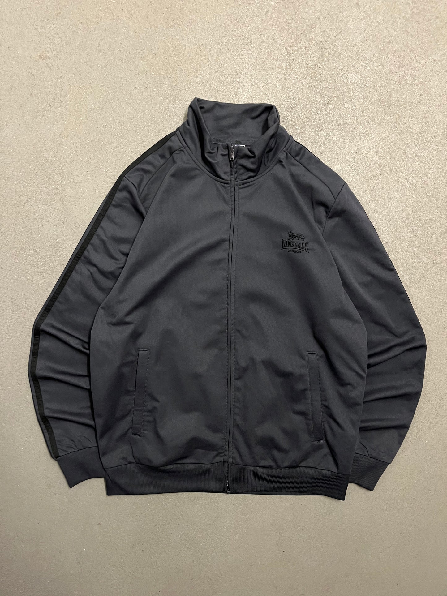 Grey Lonsdale Track Jacket - M