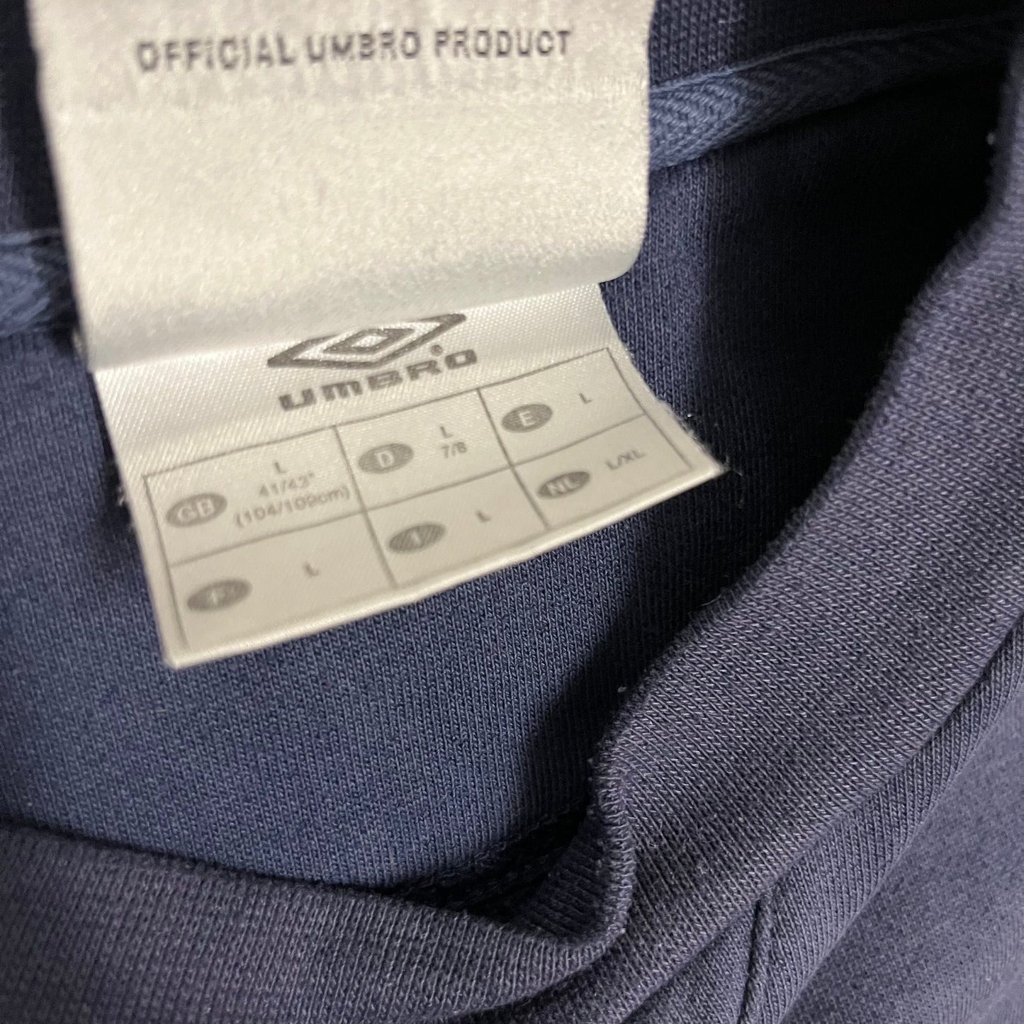 Vintage Blue Umbro Sweater - M