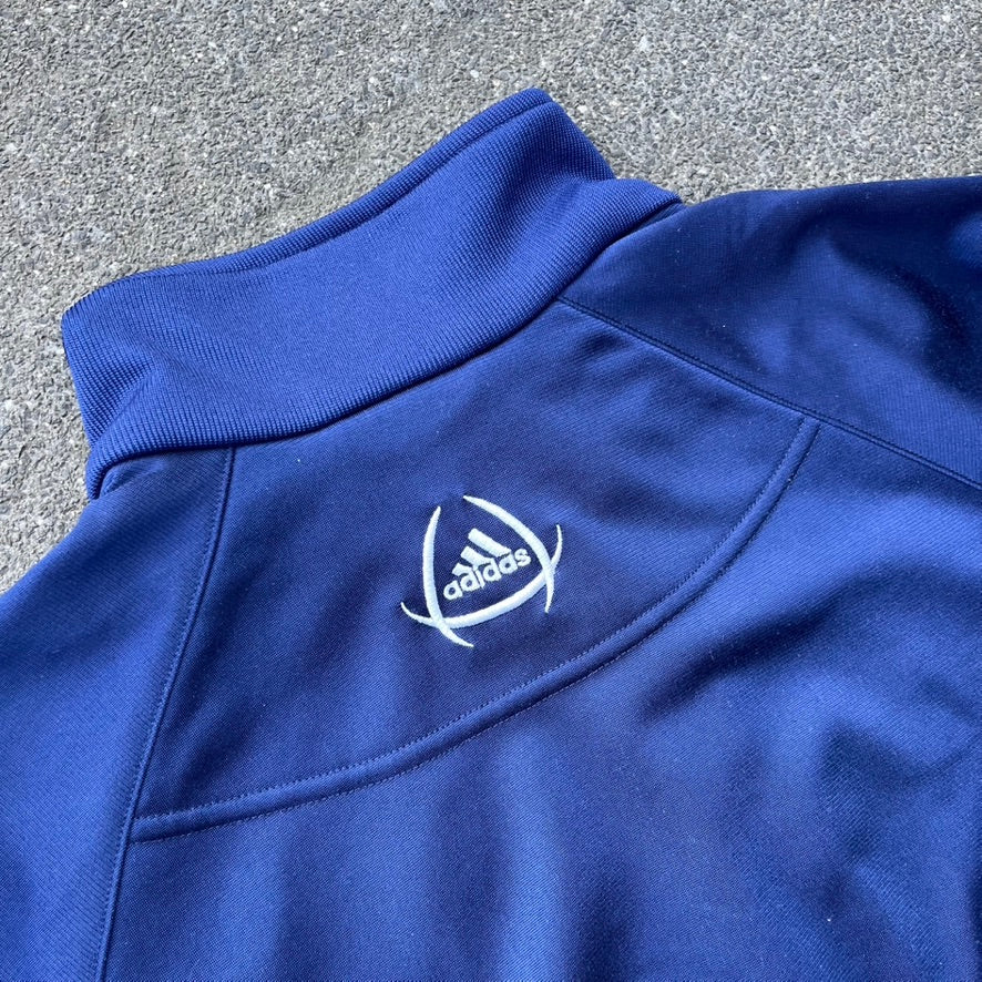 Vintage Y2K Blue Adidas Track Jacket - M