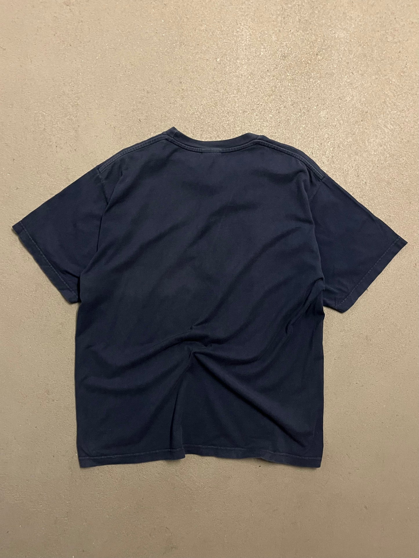 Vintage Y2K Blue Nike Tee - L