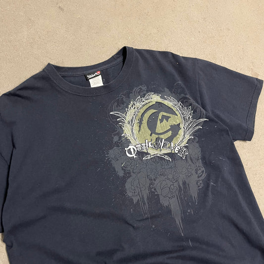 Vintage Y2K Blue Quicksilver Tee - L