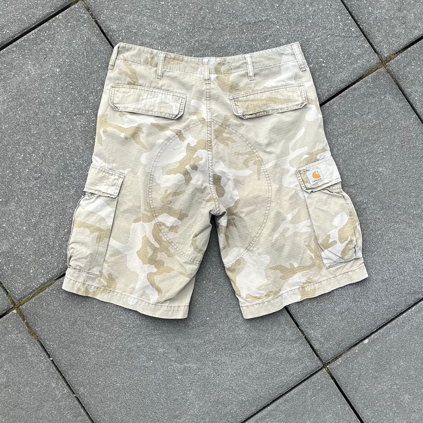 Sand Camo Carhartt Cargo Shorts - M