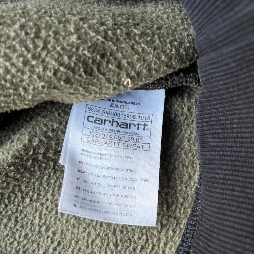 Green Camo Carhartt Sweater - L