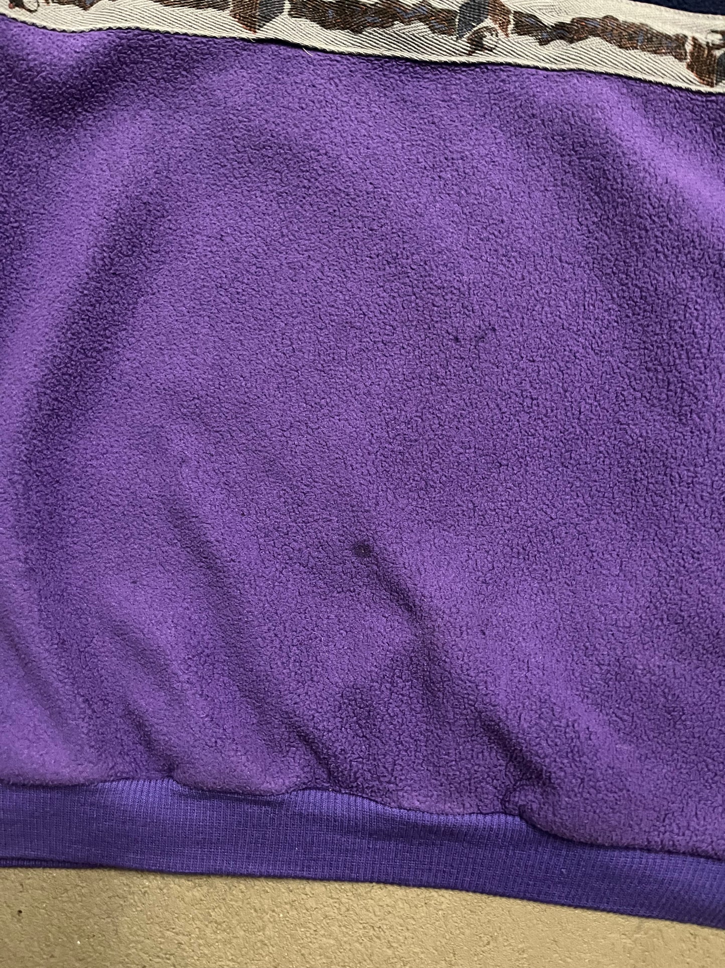 Vintage 90s Purple O'Neill Half Zip Fleece - XL