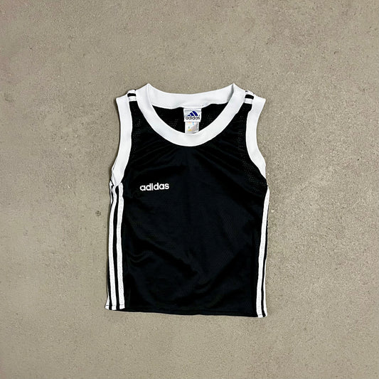 Vintage 90s Black Adidas Net Top - M (W)