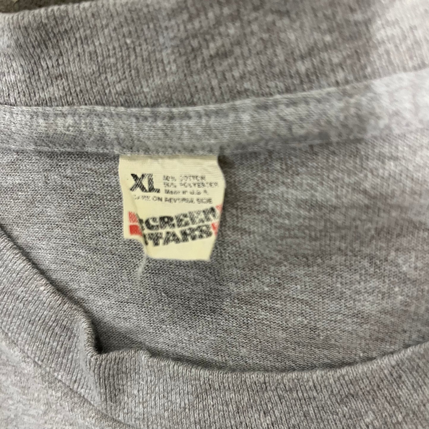 Vintage Grey Screen Stars Miller Racing Single Stitch Tee - L