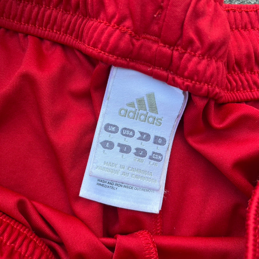 2013 Red Adidas Shorts - L (W)