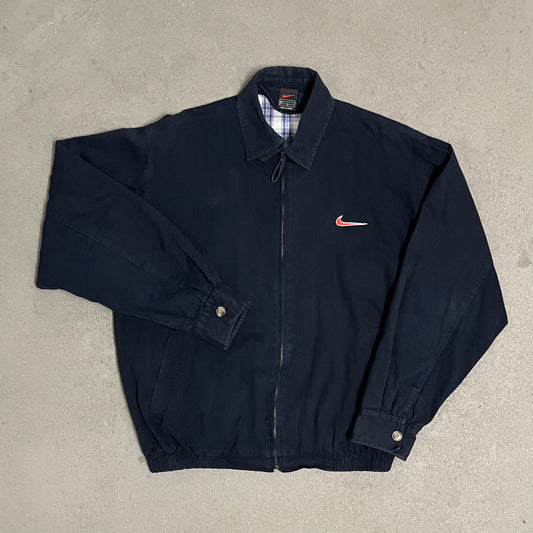 Vintage Blue Nike Harrington Jacket - M
