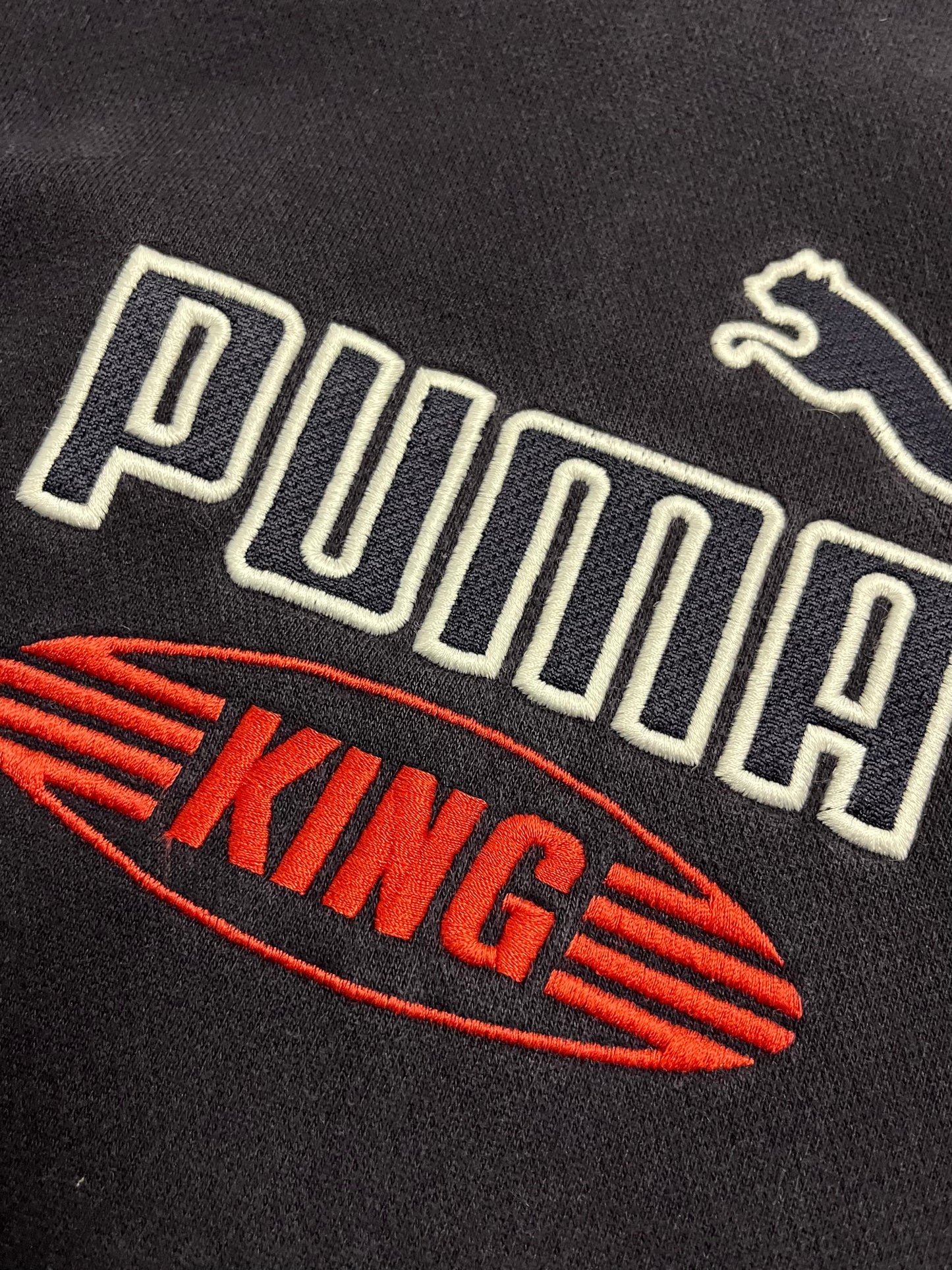 Vintage Y2K Blue Puma King Sweater - L