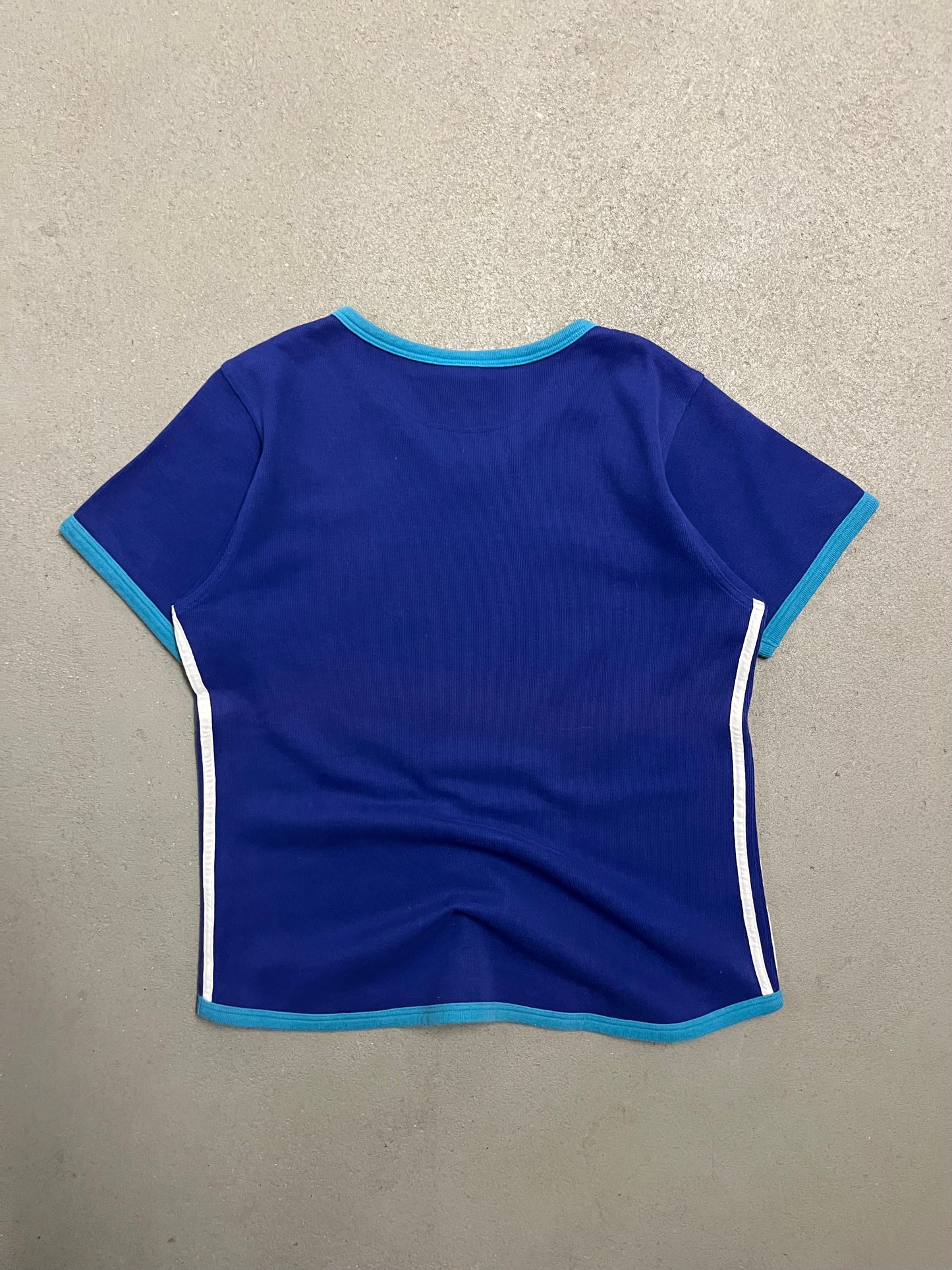 Vintage 90s Blue Adidas Tee - M (W)