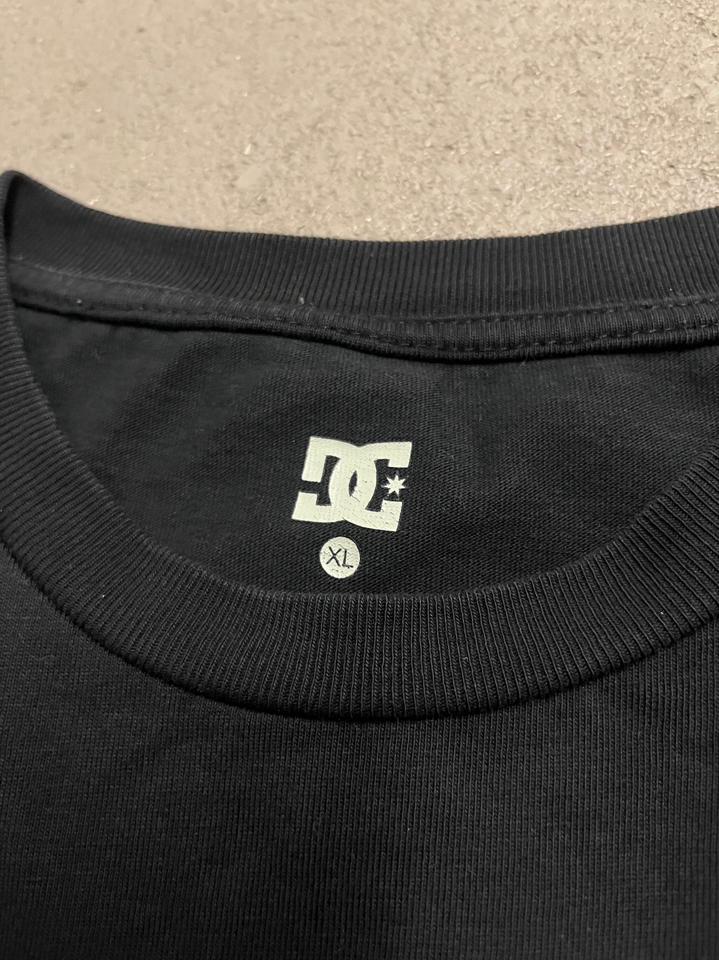 Vintage Black DC Longlsleeve - XL