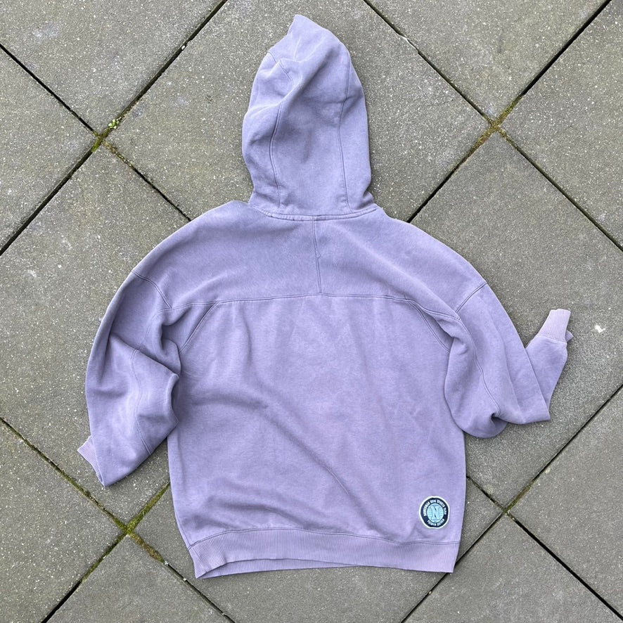 Vintage Purple Faded Nike Hoodie - M