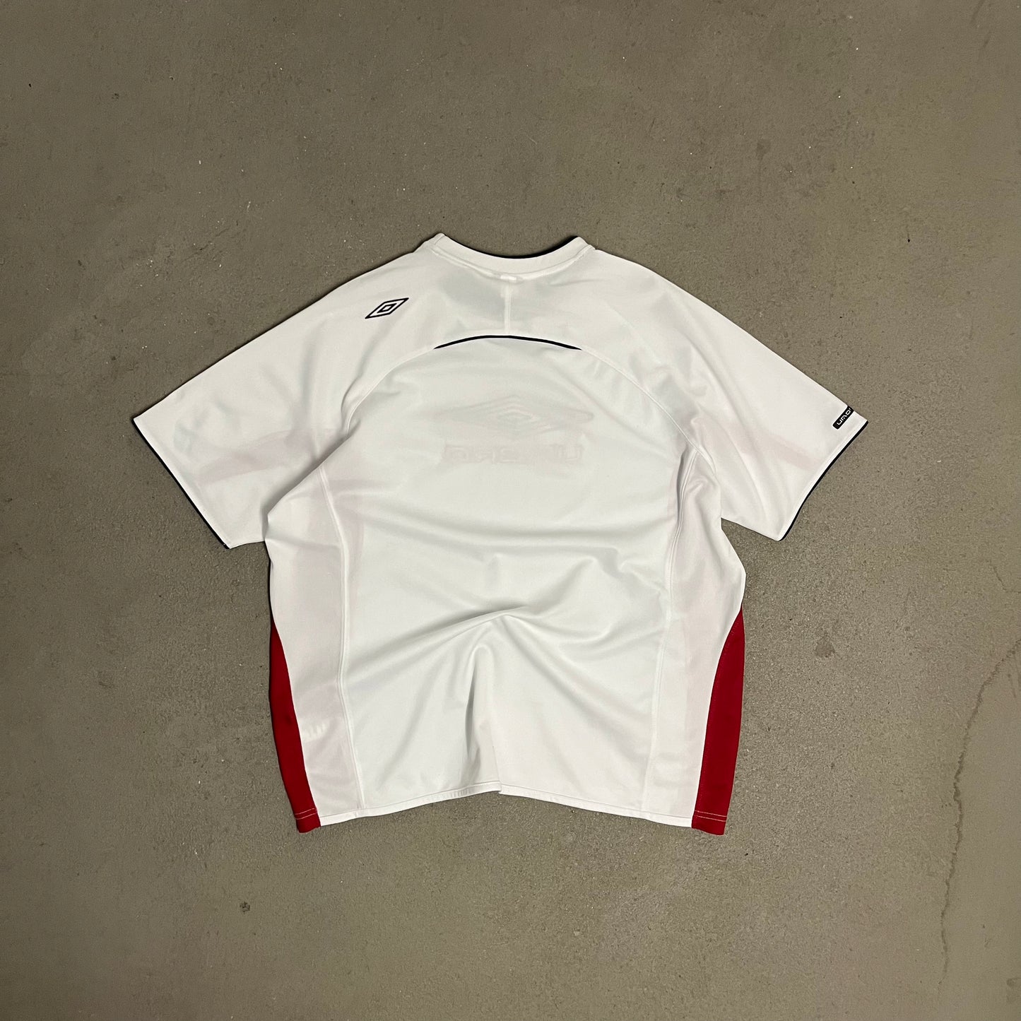 Vintage White Umbro Tee - L