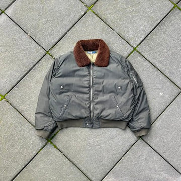Green Polo Ralph Lauren Bomber Jacket - L