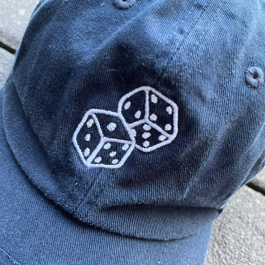 Vintage Blue Dice Cap