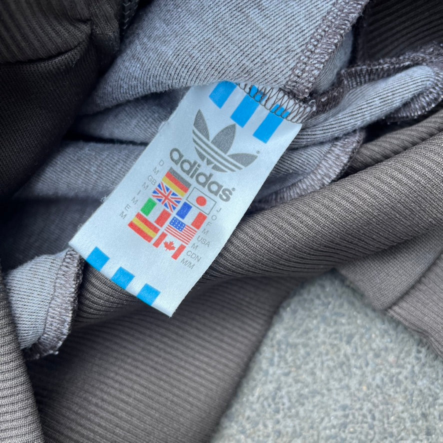 Vintage Brown Adidas Track Jacket - M