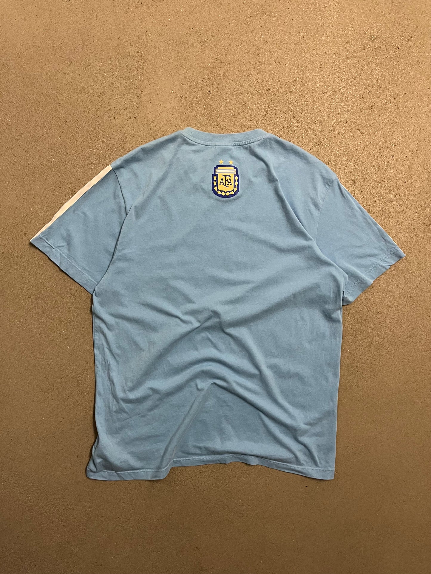 2010 Blue Adidas Argentinia Tee - M