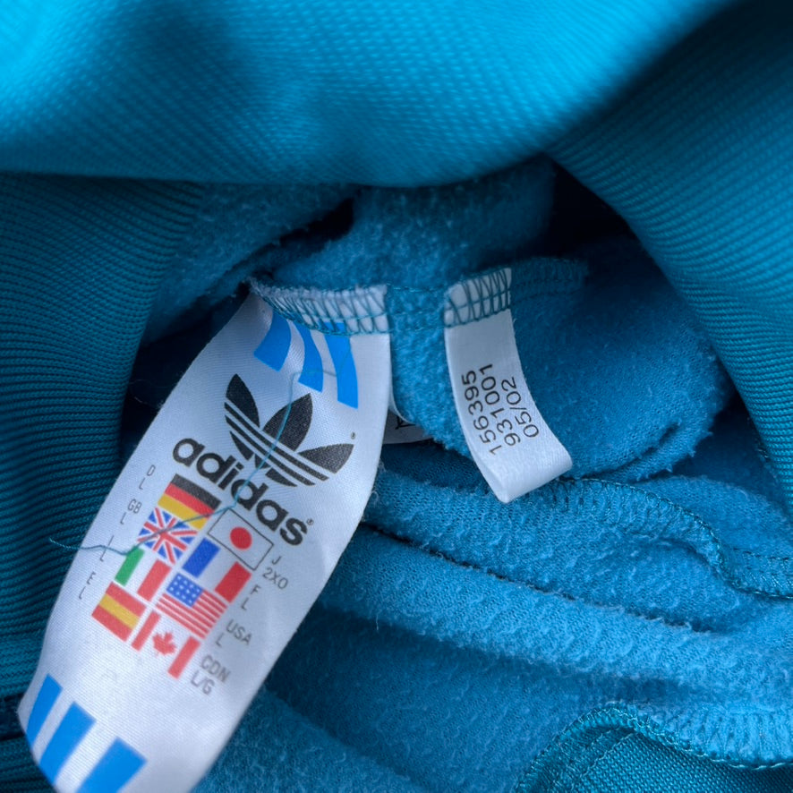 Vintage 2002 Blue Adidas Track Jacket - L