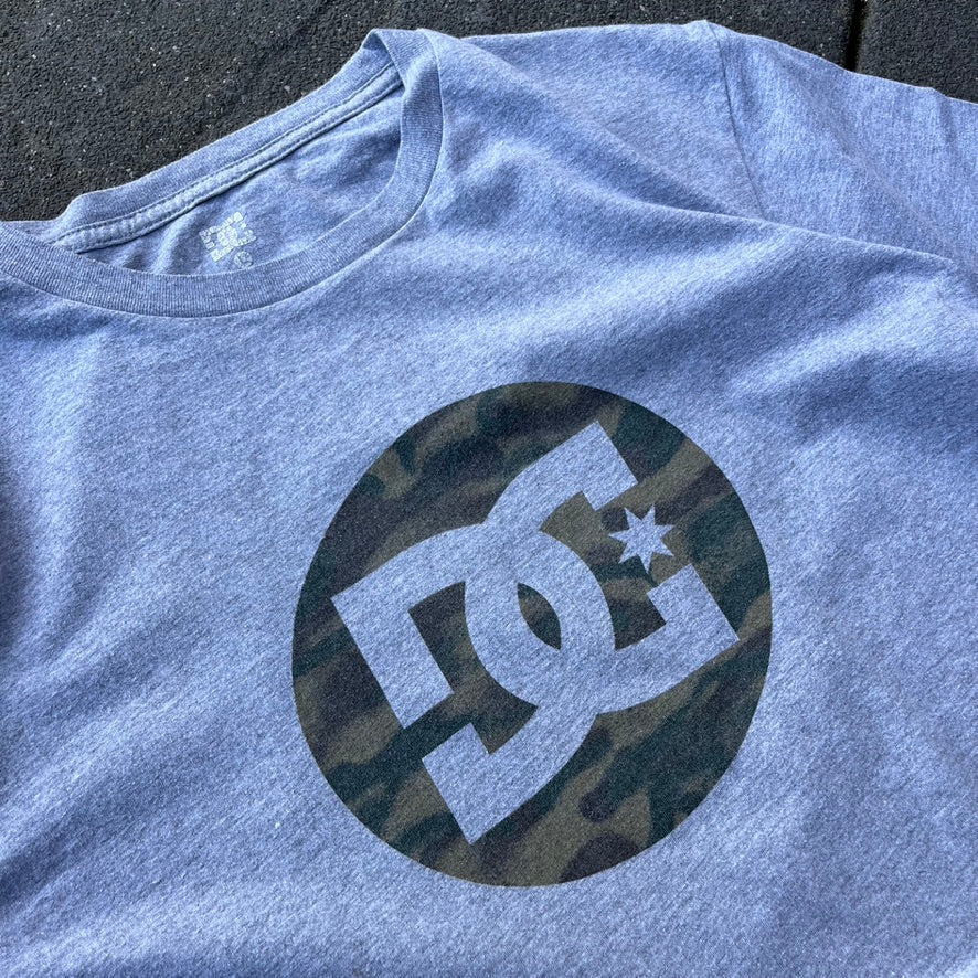 Grey Camo DC Tee - M