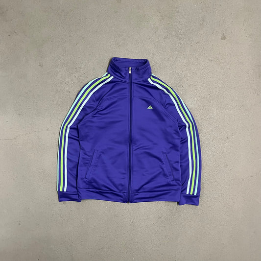 2015 Purple Green Adidas Track Jacket - L (W)