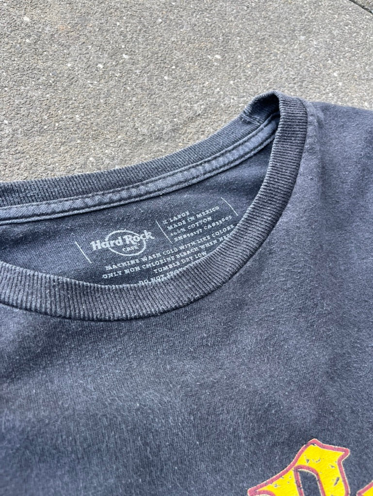 Vintage Black Hard Rock London Tee - XL