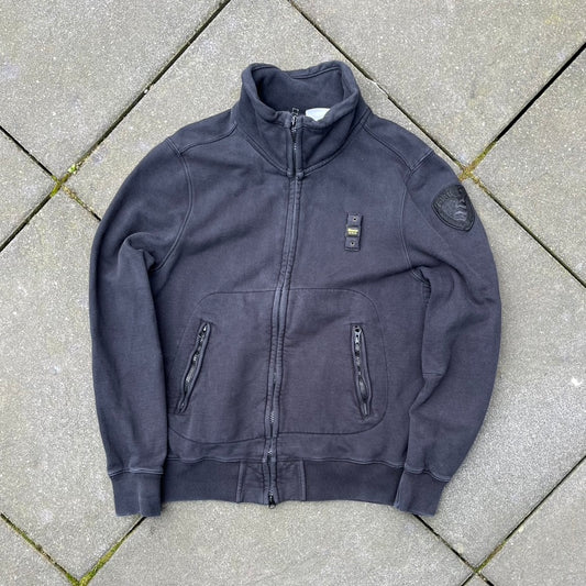 Black Blauer Zip Up - L