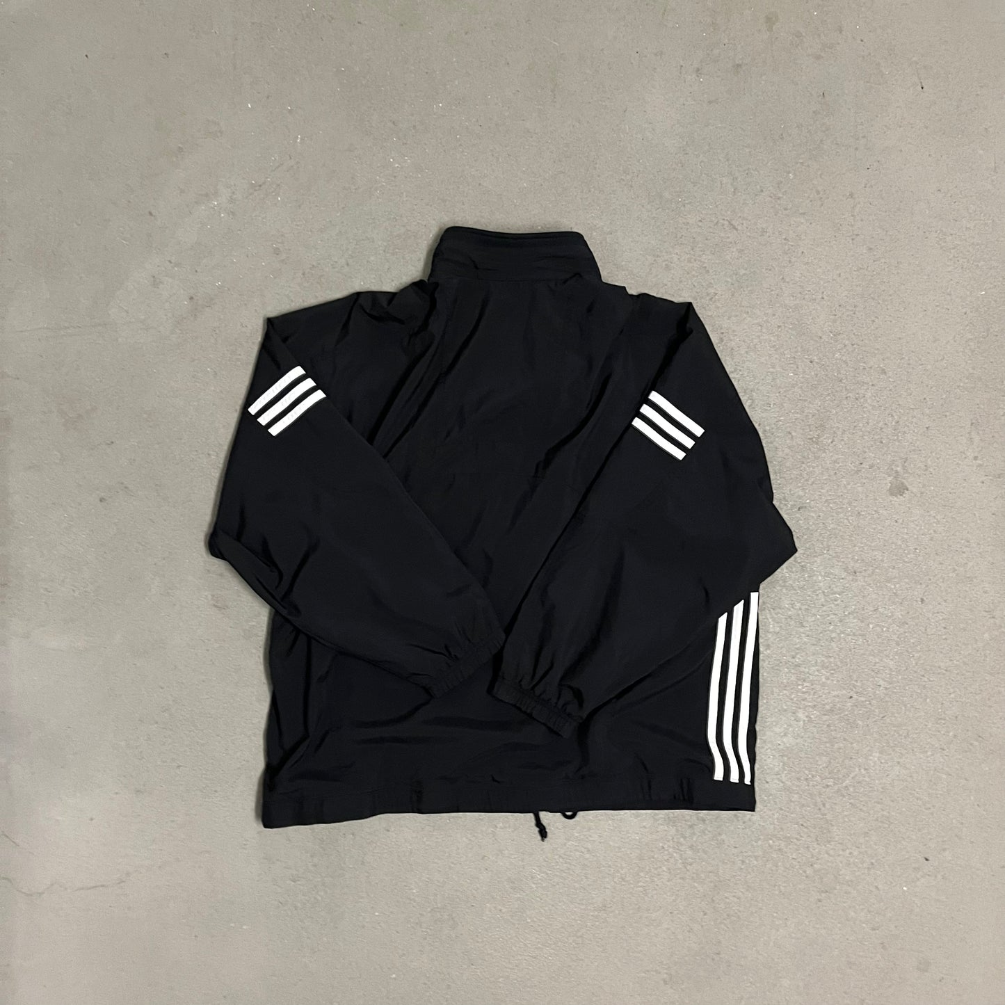 Vintage 90s Black Adidas Track Jacket - M