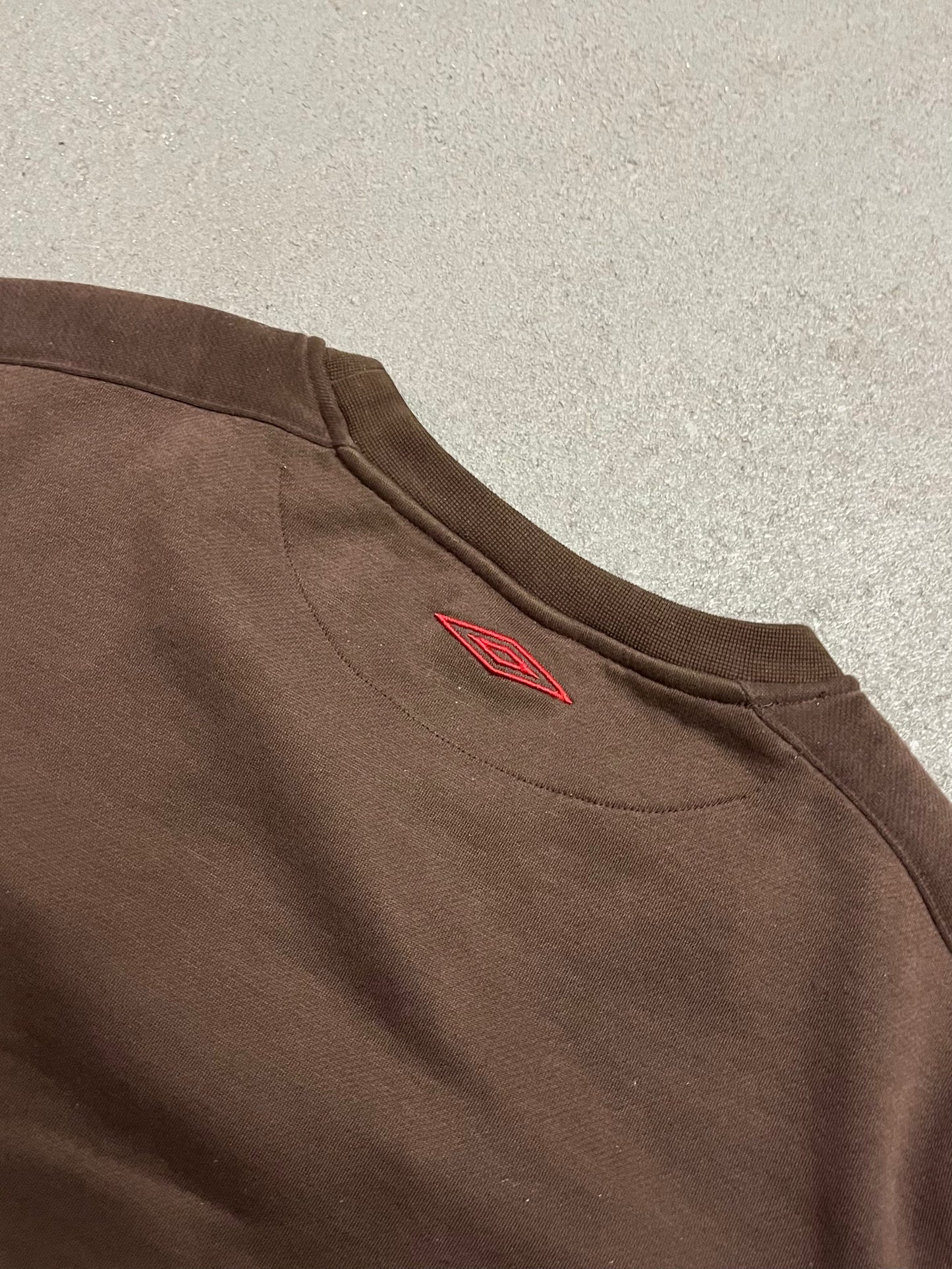 Vintage Y2K Brown Umbro Sweater - XL