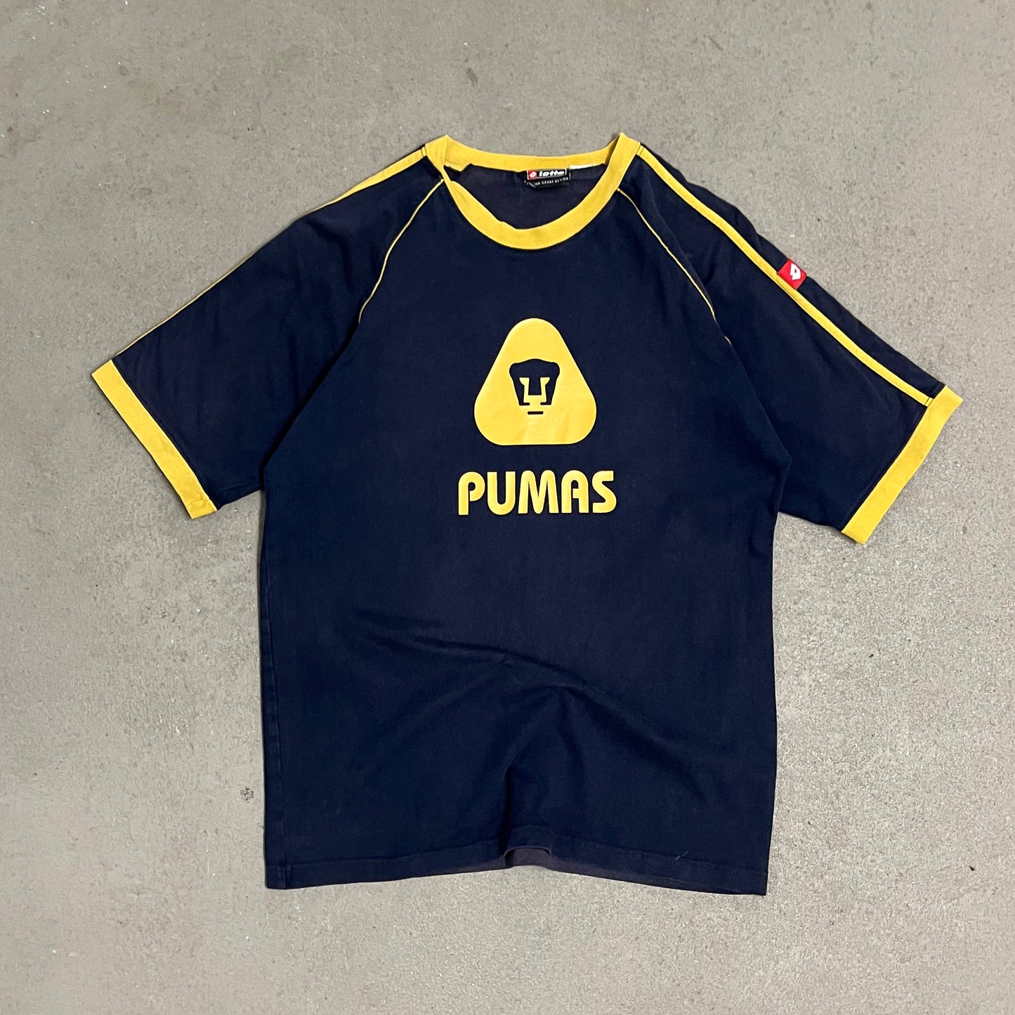 Vintage Blue Lotto Pumas Tee - L