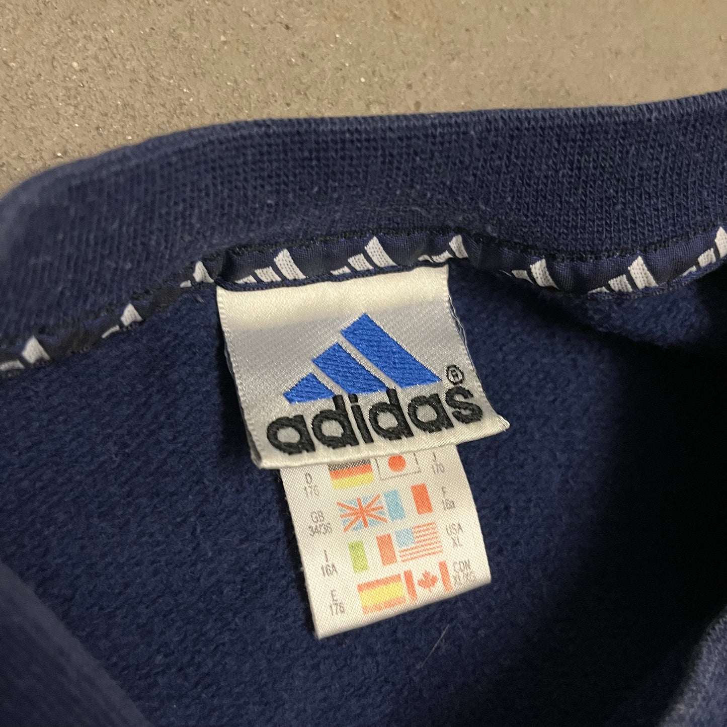 Vintage Blue Adidas Capri Sonne Tank Top - M
