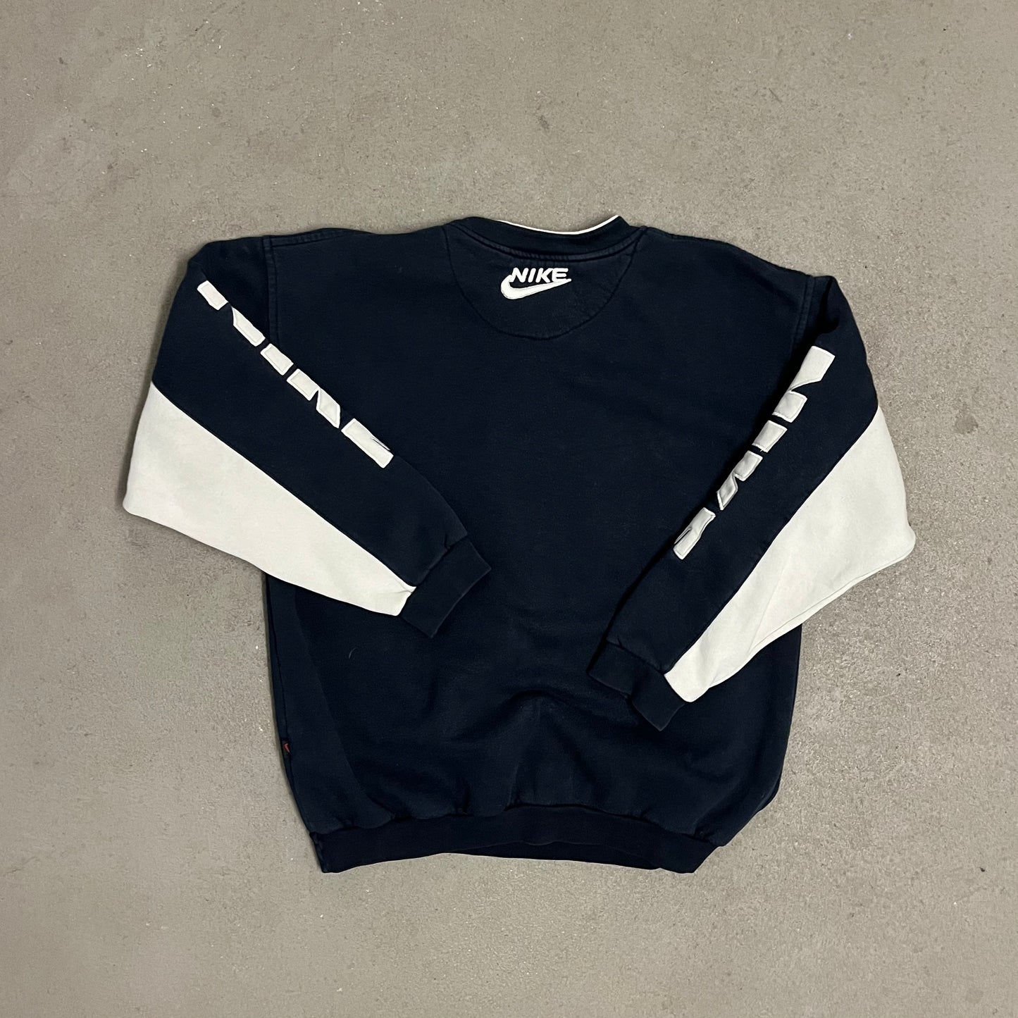 Vintage 90s Blue Nike Sweater - L