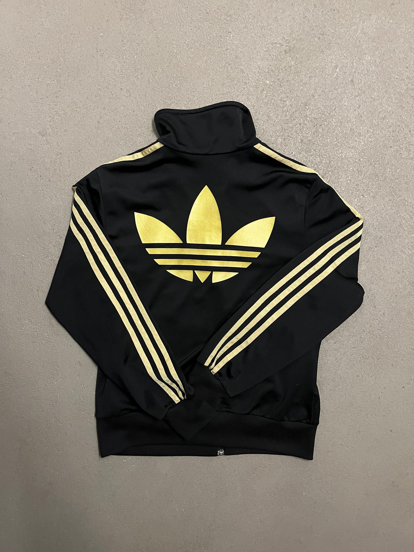 2010 Black Gold Adidas Track Jacket - L (W)