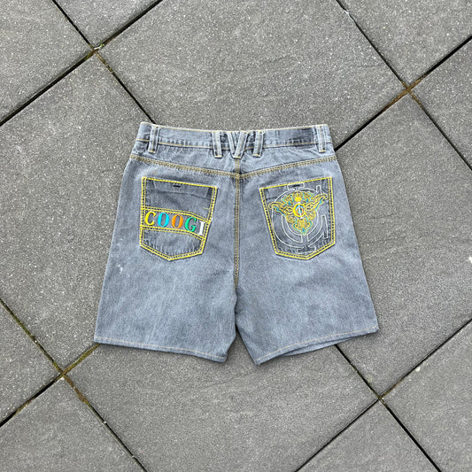 Vintage Y2K Grey Coogi Jeans Shorts - 36
