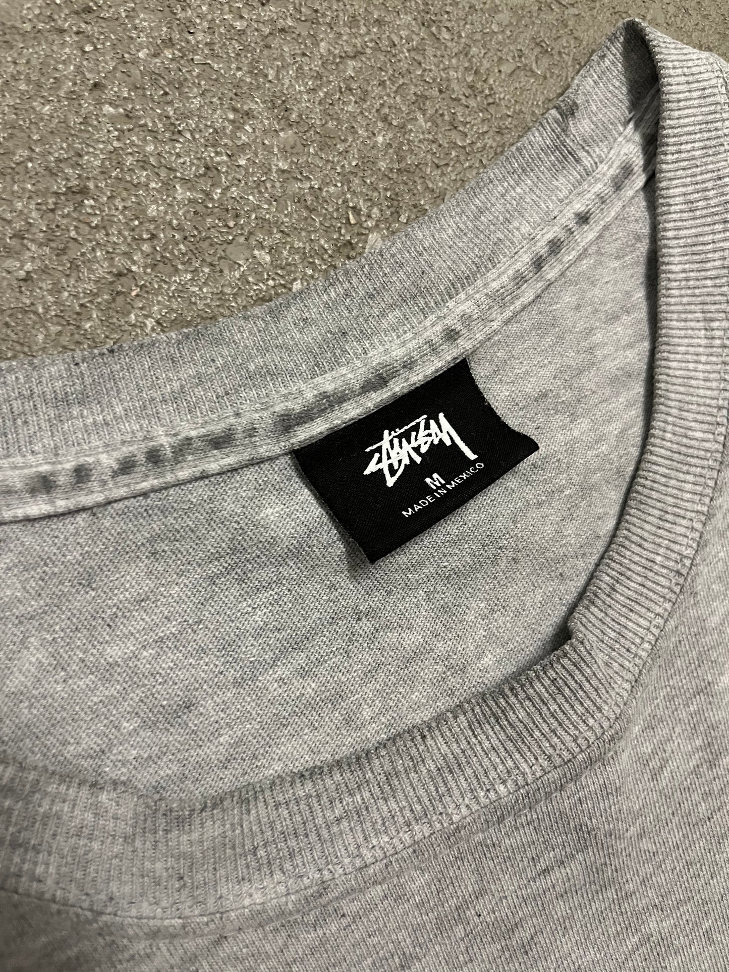 Grey Stüssy International Tee - M