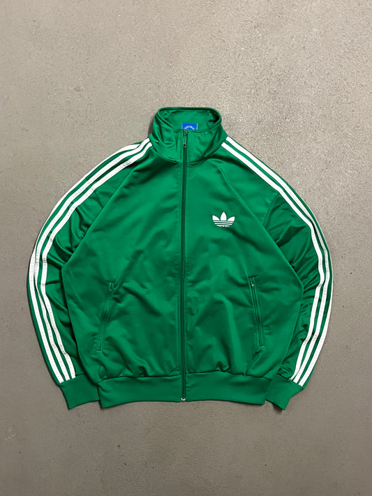 2010 Green Adidas Firebird Track Jacket - L