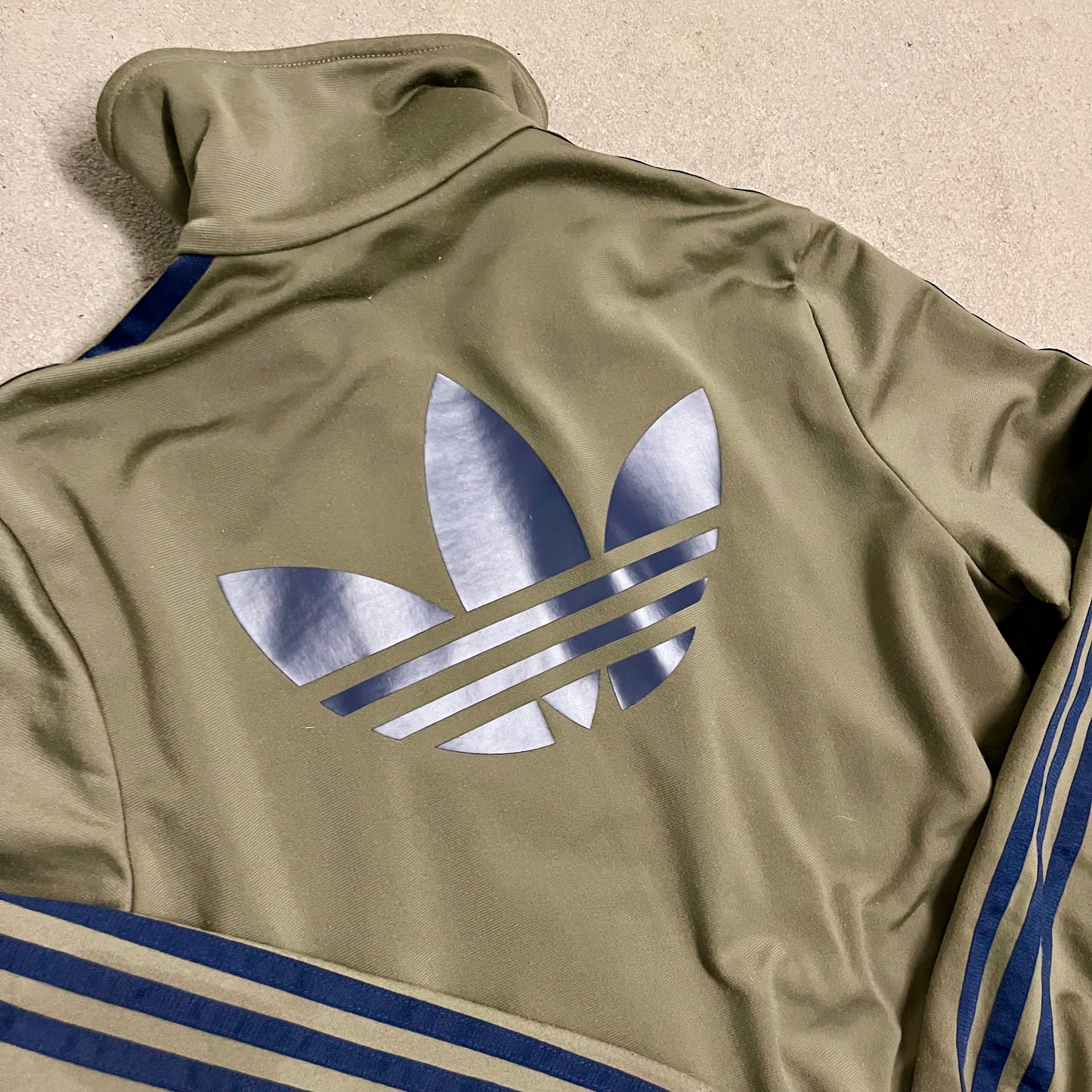 2008 Green Adidas Track Jacket - L (W)