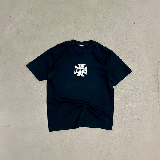 Vintage Black West Coast Choppers Tee - L