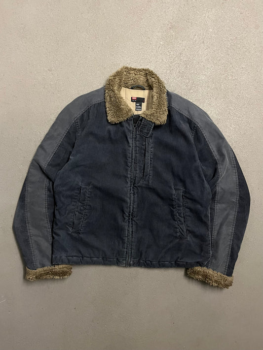 Vintage Y2K Diesel Cord Jacket - L