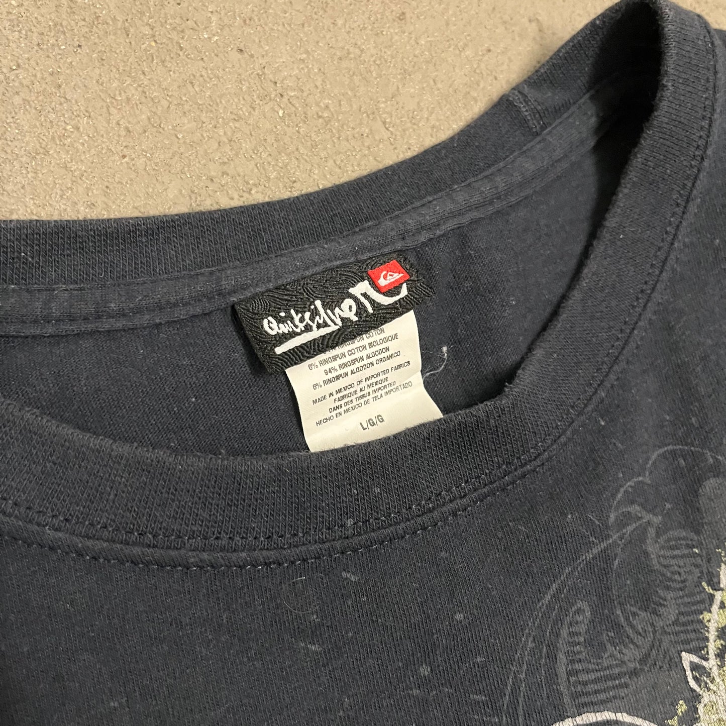 Vintage Y2K Blue Quicksilver Tee - L
