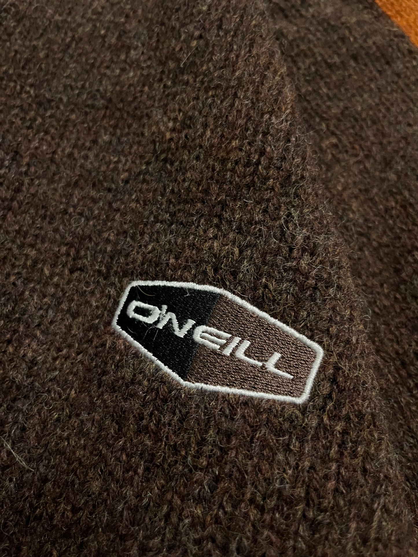 Vintage Y2K Brown O'Neill Shetland Lana Wool Sweater - XL