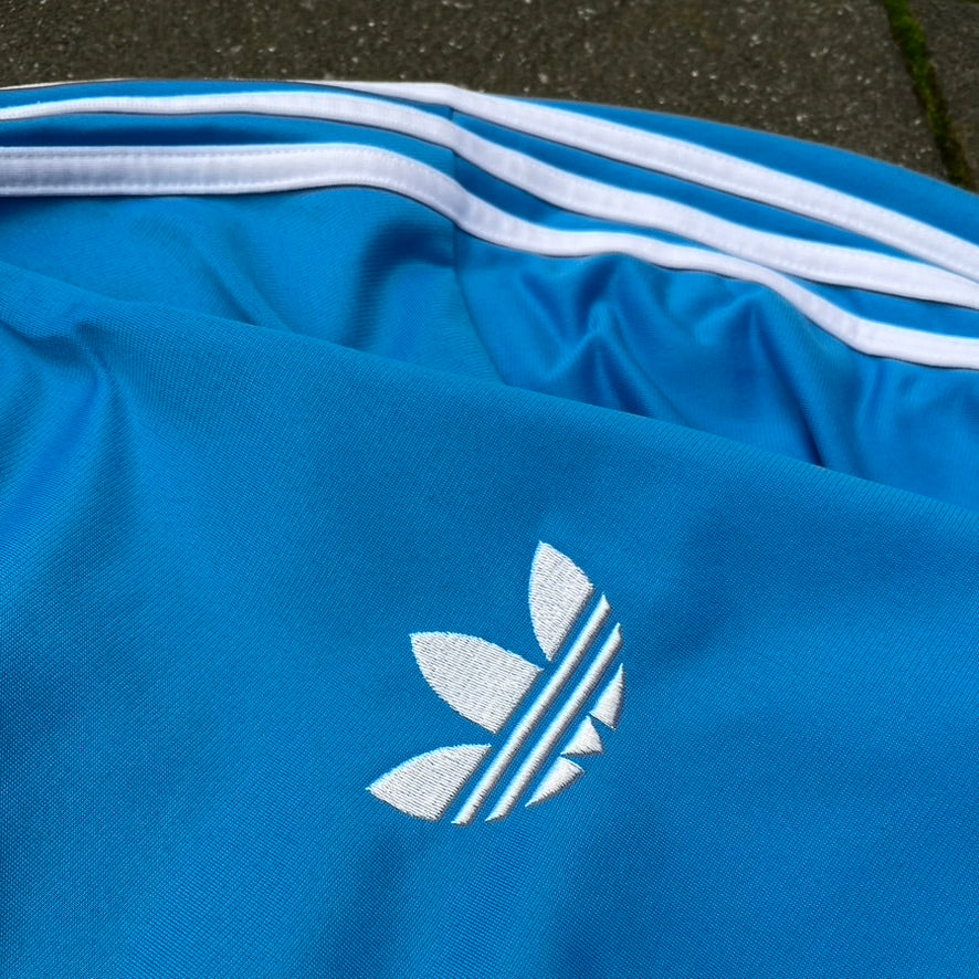 Vintage Blue Adidas Firebird Track Jacket - L