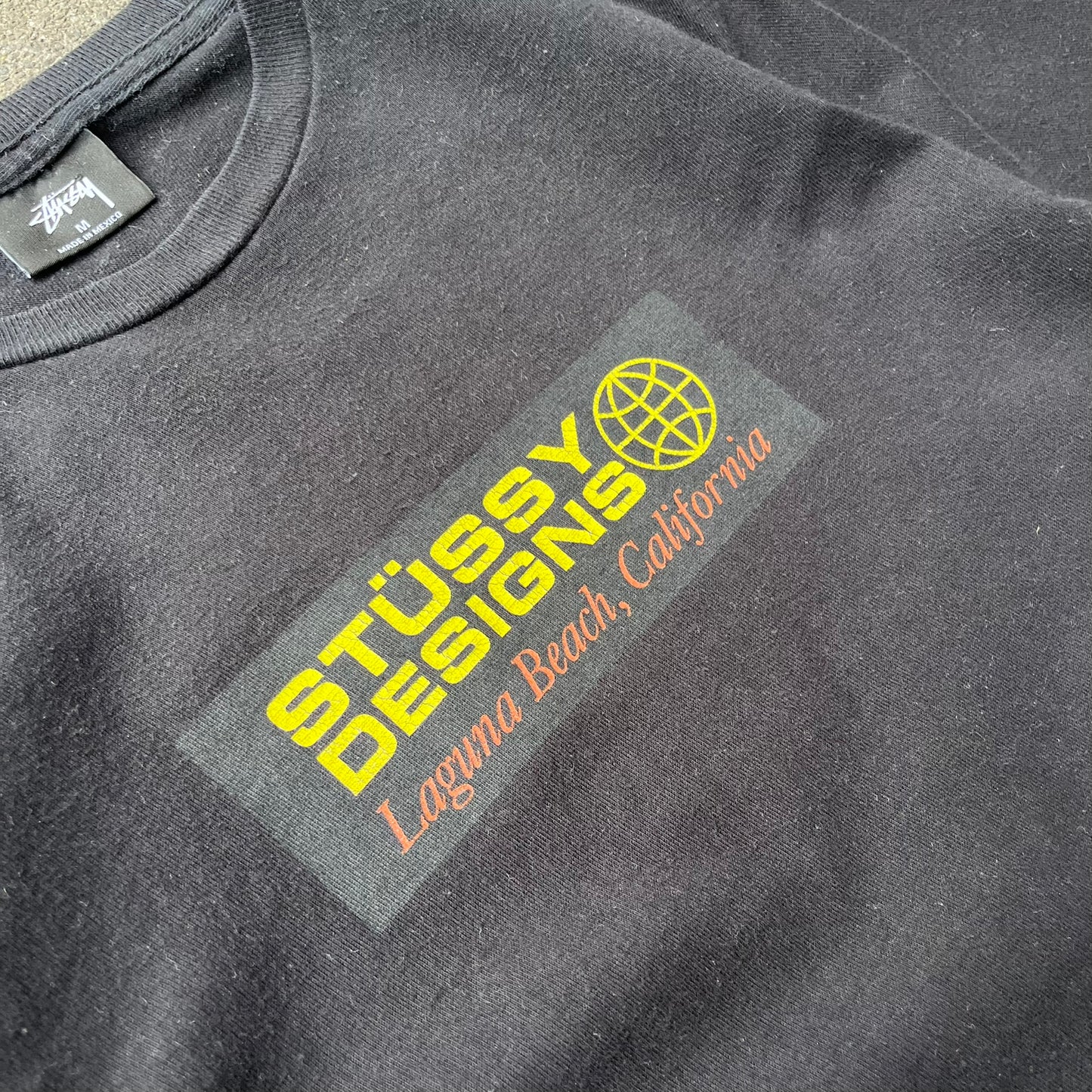 Black Stüssy Tee - M